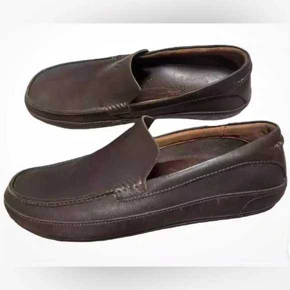 Olukai Kulana leather brown loafers SZ 13 NWOT - Picture 13 of 13